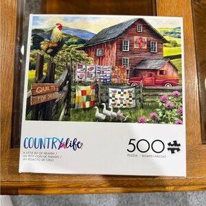 Buffalo David Bitton Country Life Puzzle - Vibrant Multicolor 500 Pieces